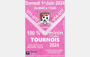 Tournois Féminines du 01/06/24 ⚽️🔴